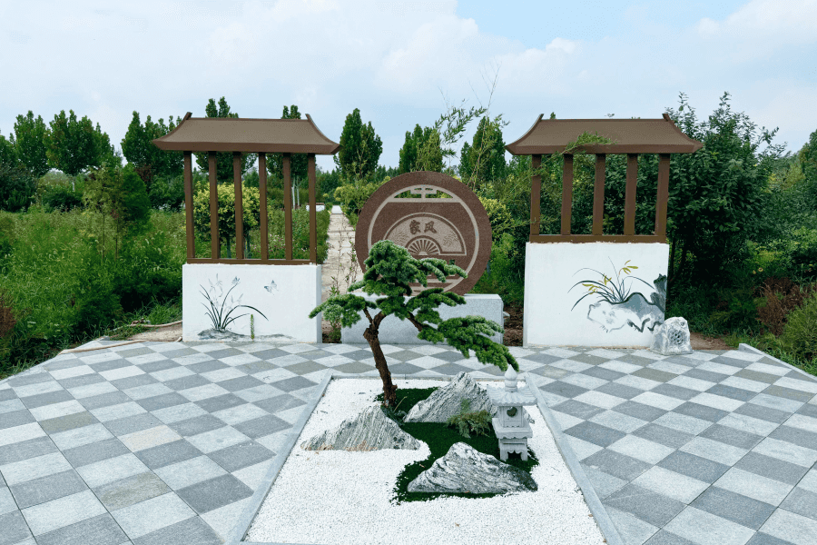 清颐园公墓景观图